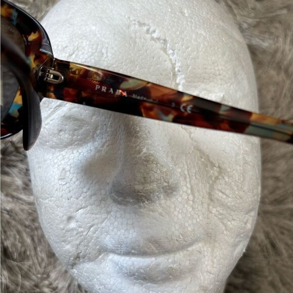 Prada PR 17PS Sunglasses oversize gradient dress glasses round accessory eyewear - Picture 4 of 10